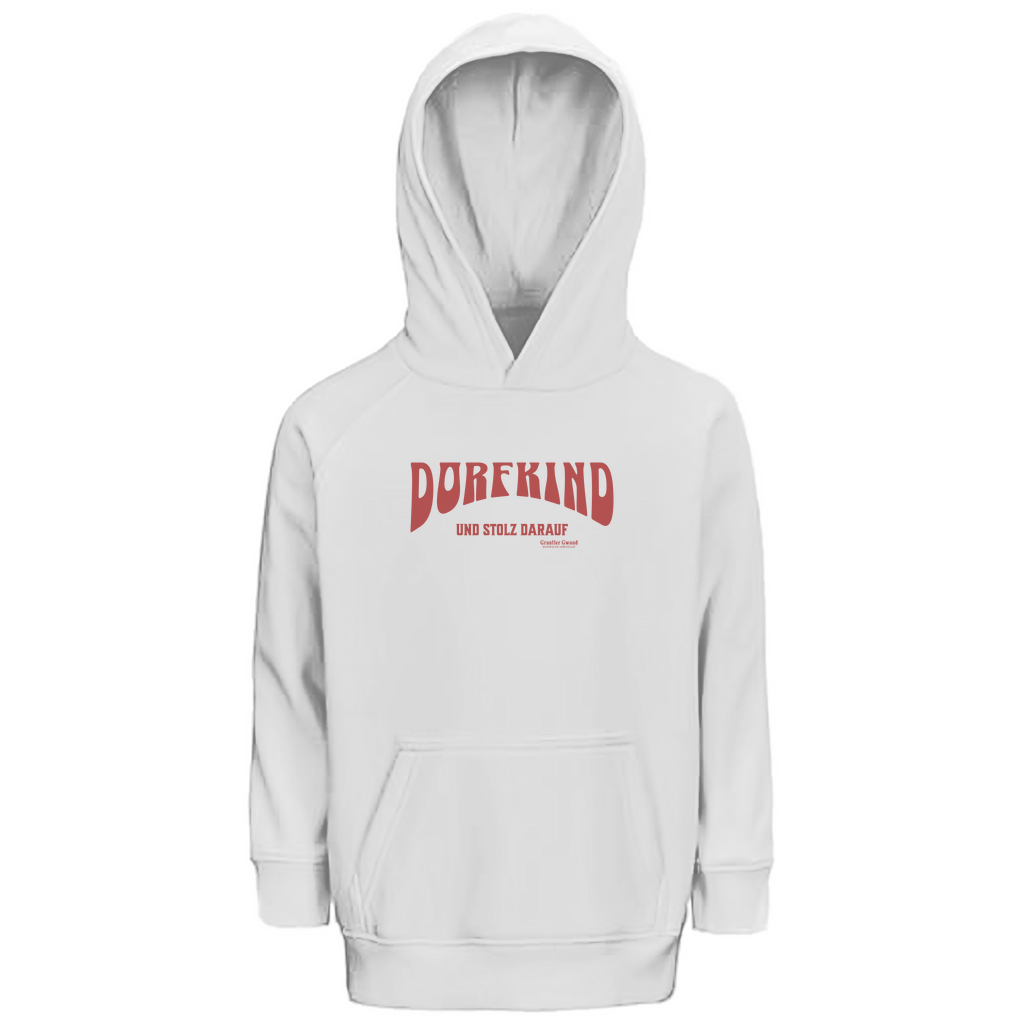 Bayerischer Kinder Premium Bio Hoodie - Dorfkind - Grantler Gwand