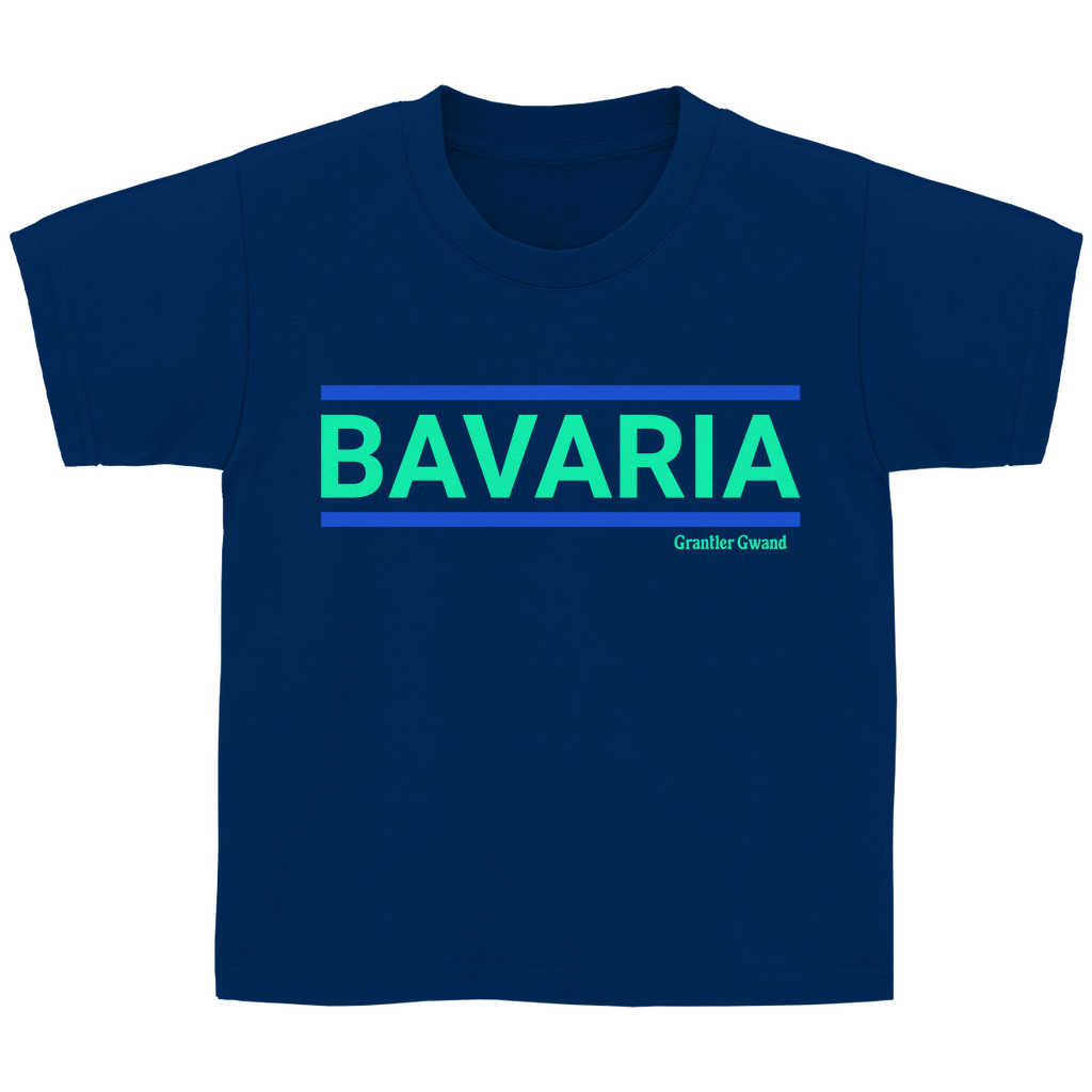 Bayerisches Kinder T-Shirt - Bavaria Grün - Grantler Gwand