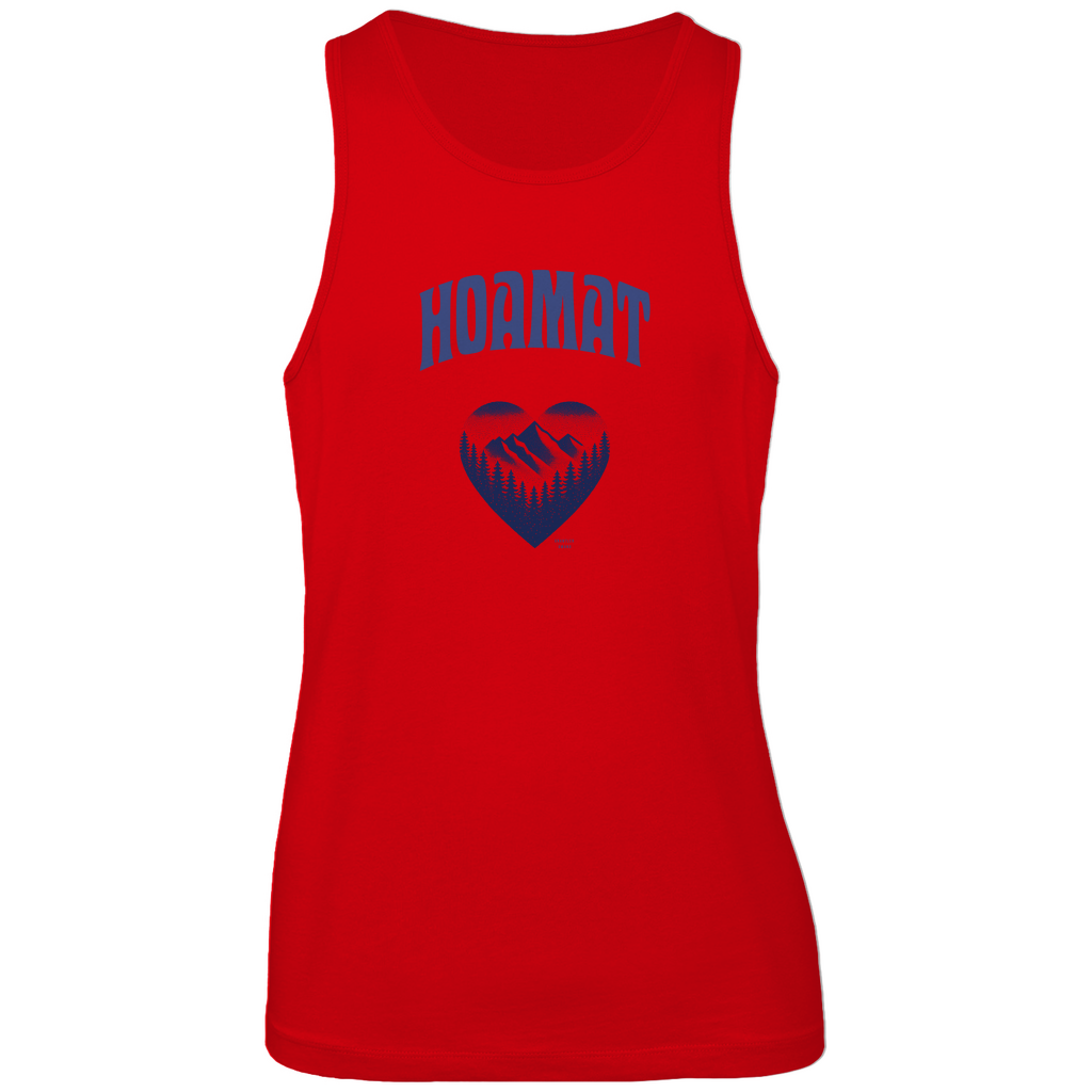 Bayerisches Herren Premium Tank Top Hoamat - blau - Grantler Gwand