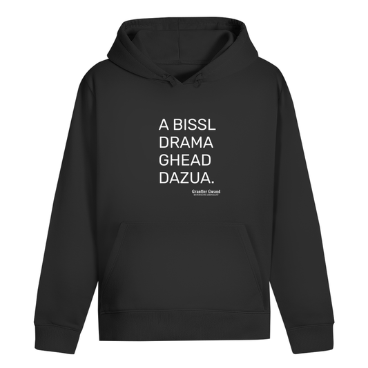 ST/ST Drummer Hoodie A Bissl Drama - Grantler Gwand