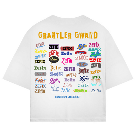 Bayerisches Oversize T-Shirt Unisex - Zefix - Grantler Gwand
