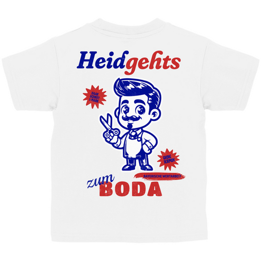 Bayerisches Kinder T-Shirt - Boda - Rot - Grantler Gwand