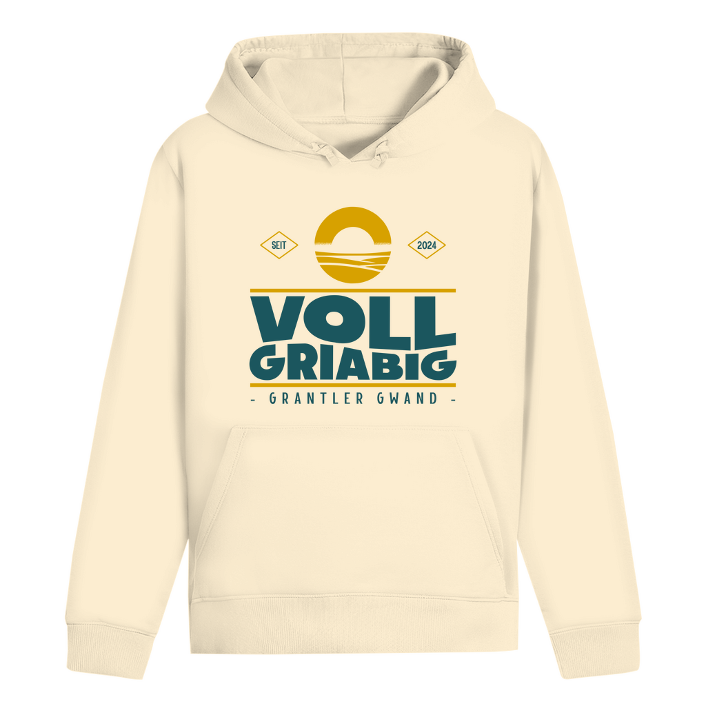 Bayerischer Hoodie Unisex - Voll Griabig - Grün - Grantler gwand