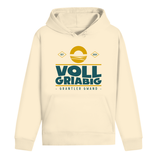 Bayerischer Hoodie Unisex - Voll Griabig - Grün - Grantler gwand