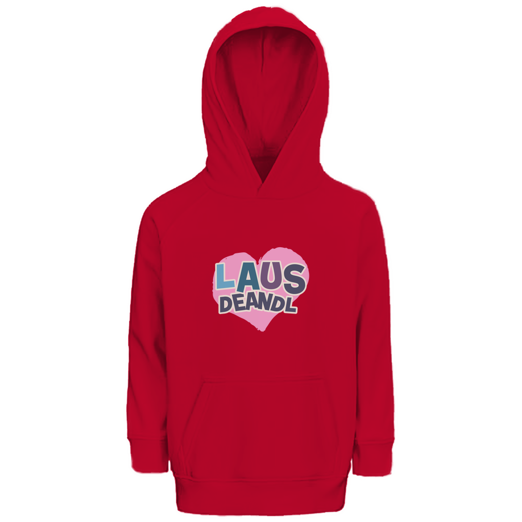 Bayerischer Kinder Premium Bio Hoodie Lausdeandl - bunt - Grantler Gwand