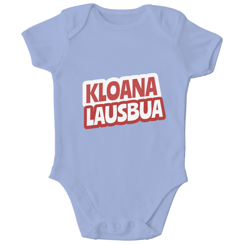 Bayerischer Baby Bio Body Kloana Lausbua - rot - Grantler Gwand