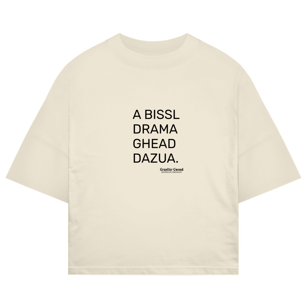 ST/ST Oversize T-Shirt A Bissl Drama - Grantler Gwand