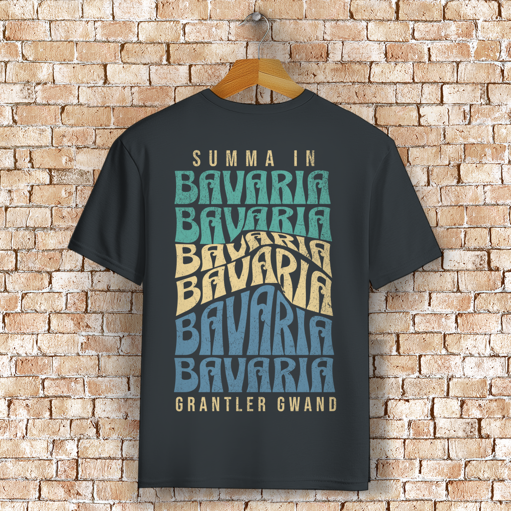 Bayerisches T-Shirt Unisex - Summa in Bavaria - Grantler Gwand