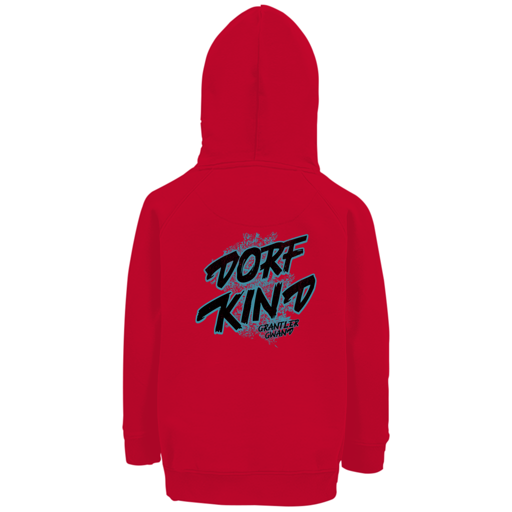 Bayerischer Kinder Premium Bio Hoodie - Dorfkind - Grantler Gwand
