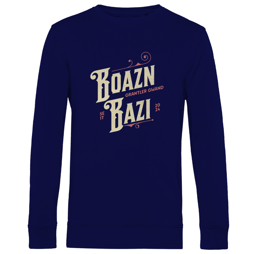 Bayerisches Herren Premium Bio Sweatshirt Boazn Bazi - gold - Grantler Gwand