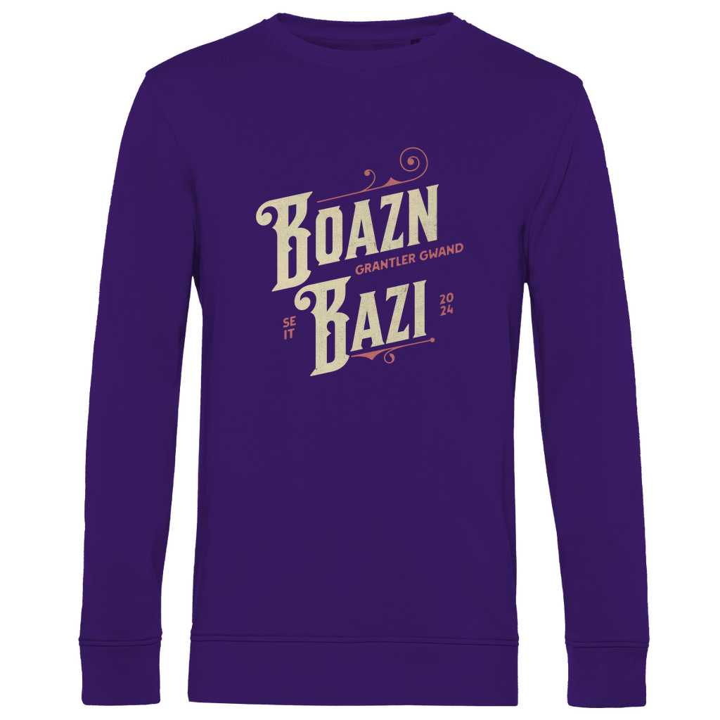 Bayerisches Herren Premium Bio Sweatshirt Boazn Bazi - gold - Grantler Gwand