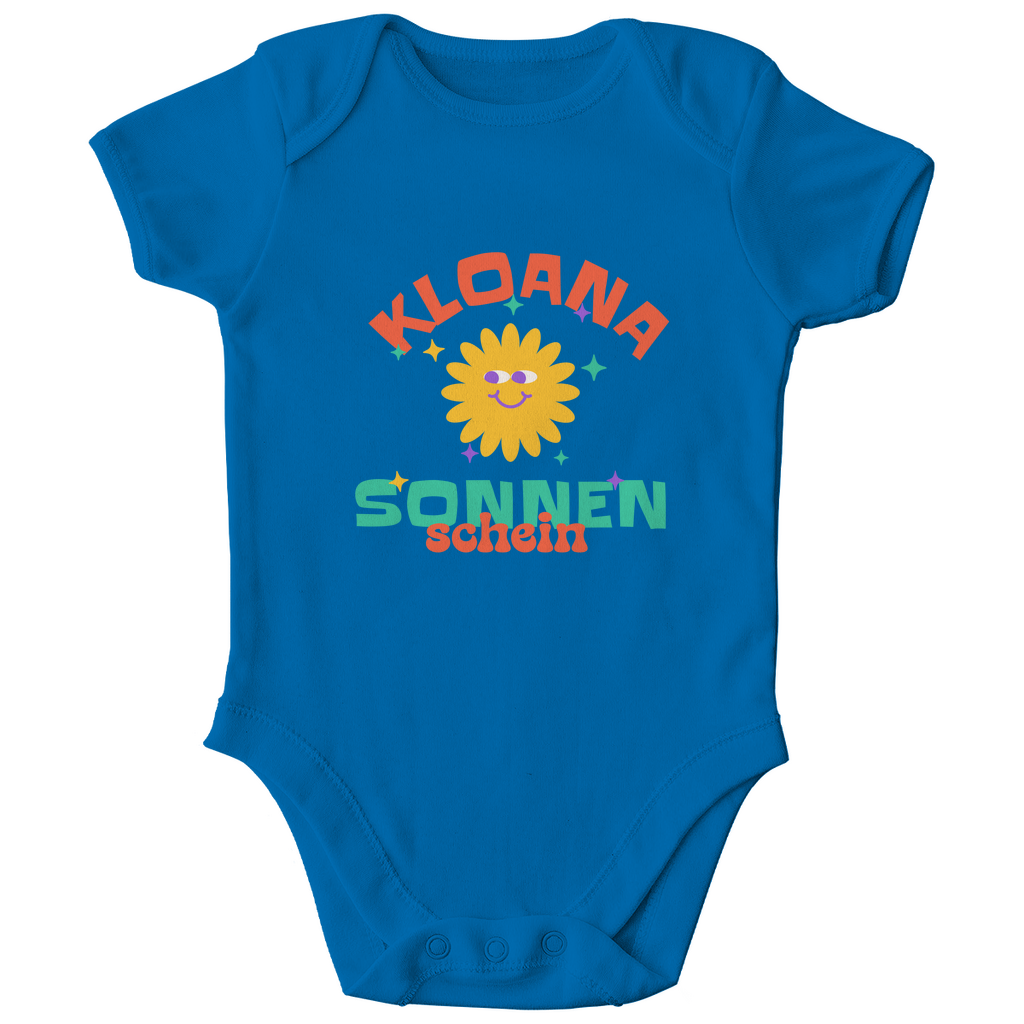 Bayerischer Bio Baby Body Kloana Sonnenschein - Grantler Gwand