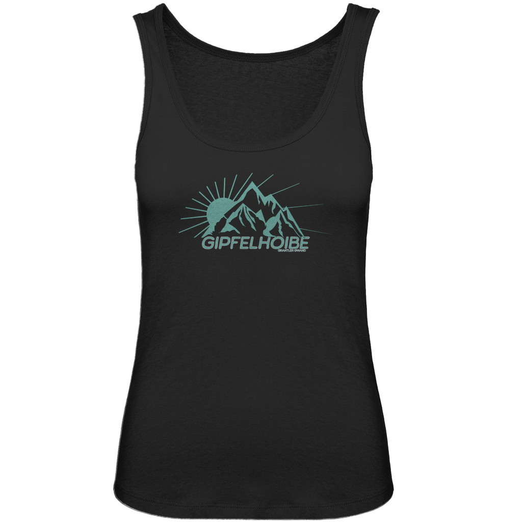 Bayerisches Damen Premium Organic Tank Top Gipfelhoibe - mint - Grantler Gwand