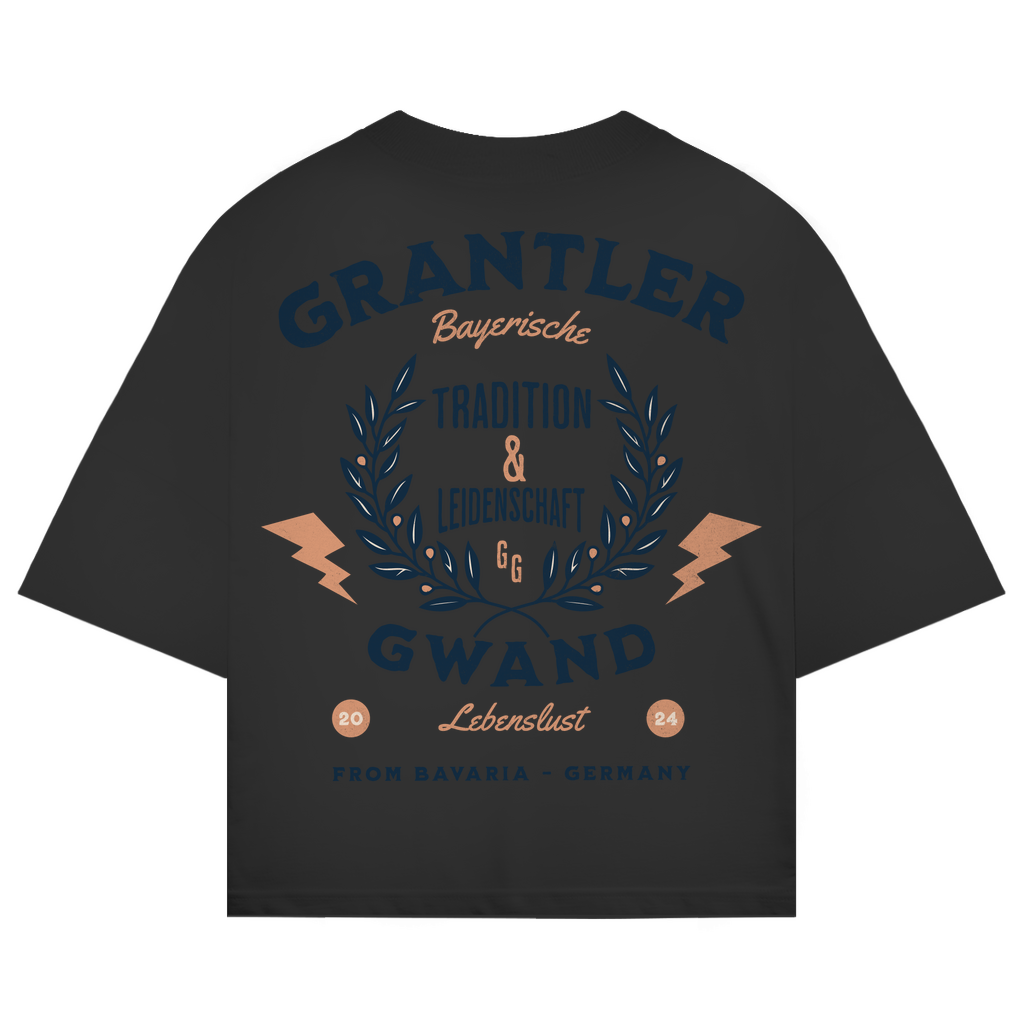 Bayerisches Oversize T-Shirt Unisex - Tradition & Leidenschaft  - Grantler Gwand