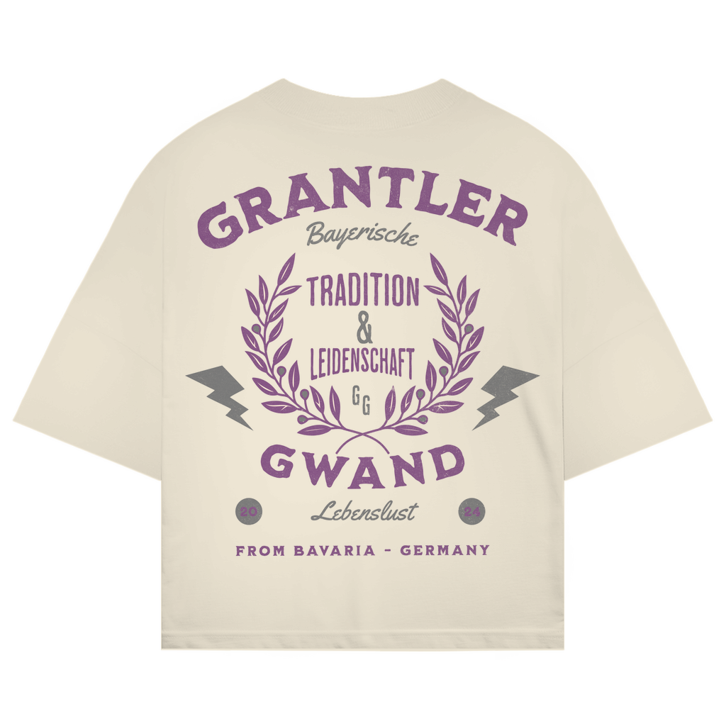 Bayerisches Oversize T-Shirt Unisex - Tradition & Leidenschaft - Grantler Gwand