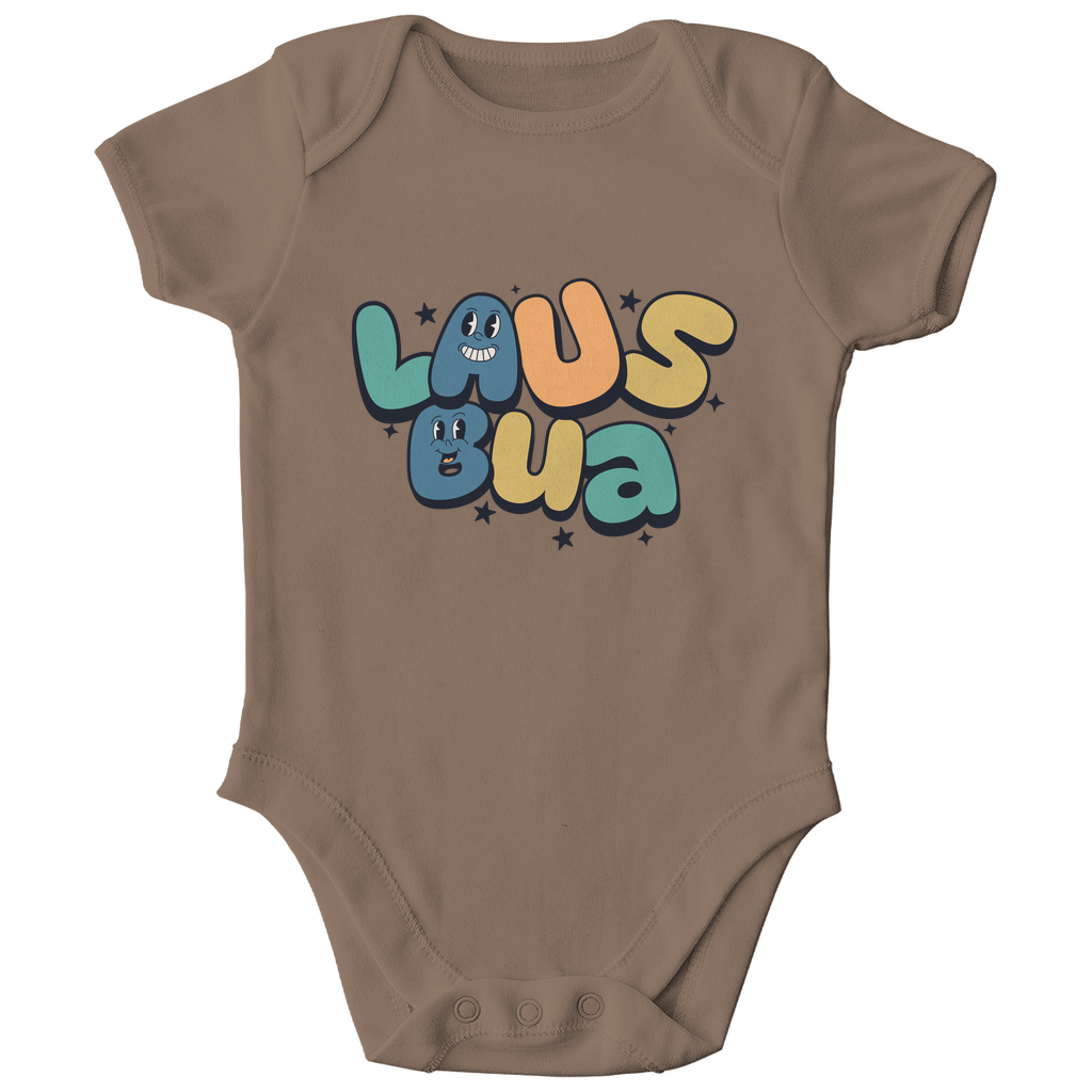 Bayerischer Bio Baby Body Lausbua - zart - Grantler Gwand