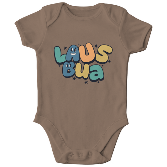 Bayerischer Bio Baby Body Lausbua - zart - Grantler Gwand