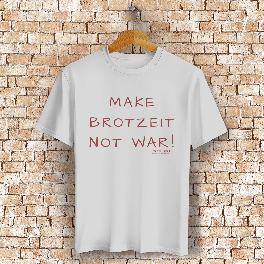 Bayerisches T-Shirt Unisex -  Make Brotzeit - Grantler Gwand