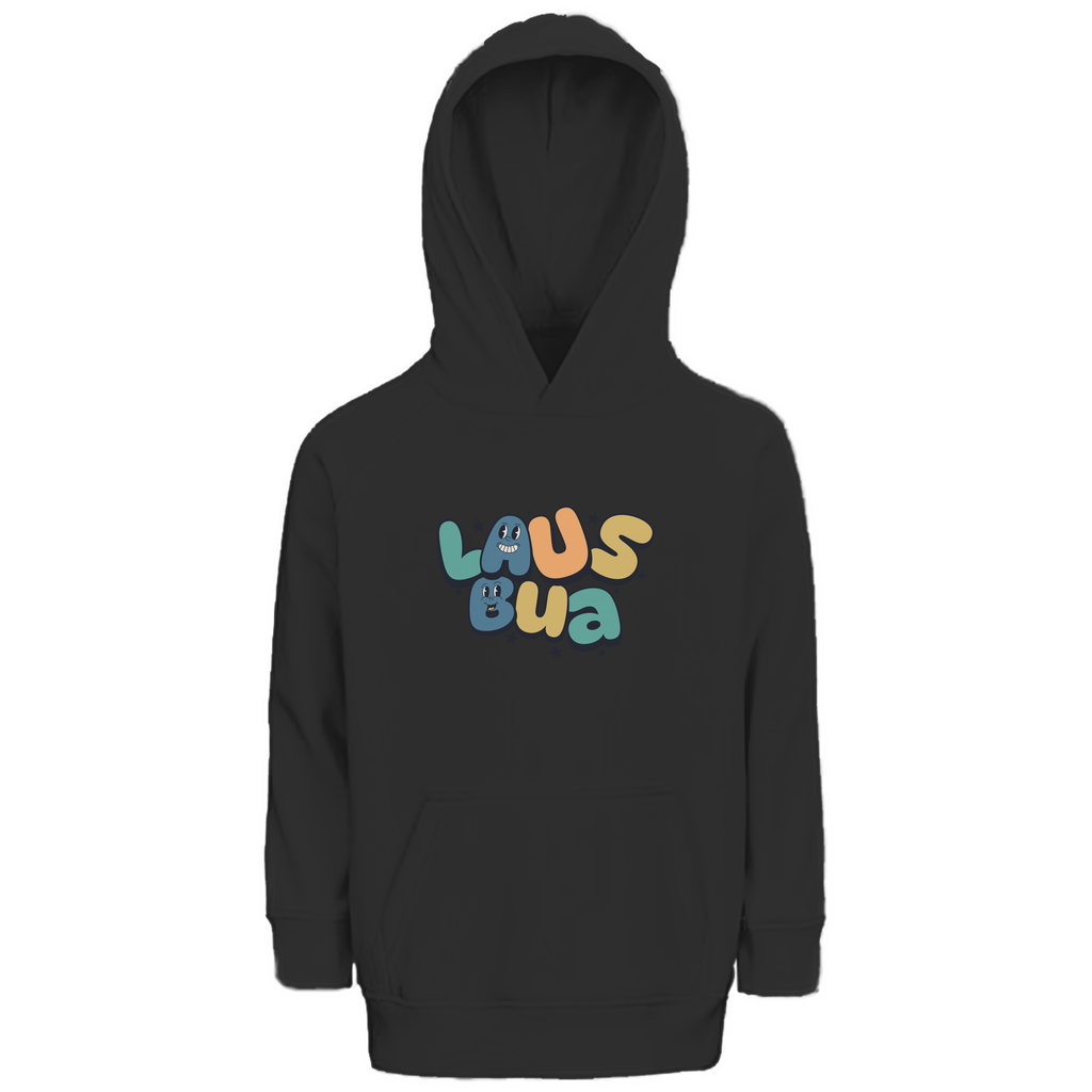 Bayerischer Kinder Premium Bio Hoodie Lausbua - zart - Grantler Gwand