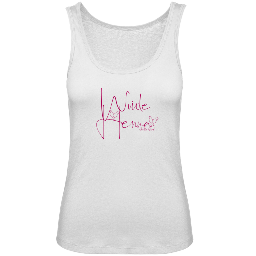 Bayerisches Damen Premium Organic Tank Top wuide Henna - pink - Grantler Gwand