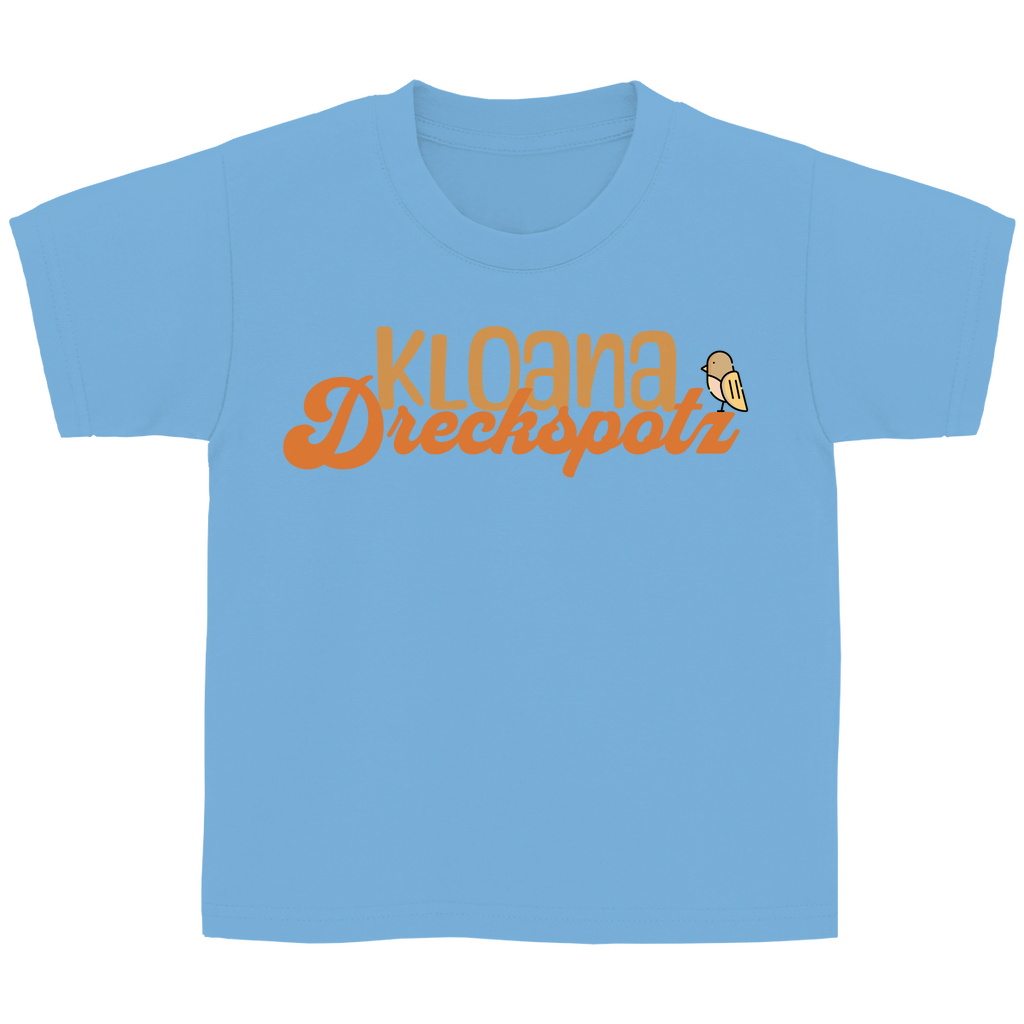 Bayerisches Kinder T-Shirt - kloana Dreckspotz - Grantler Gwand
