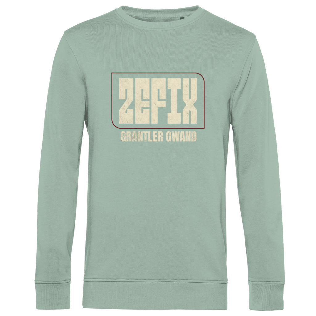 bayerisches Herren Premium Bio Sweatshirt Zefix - Gold - Grantler Gwand