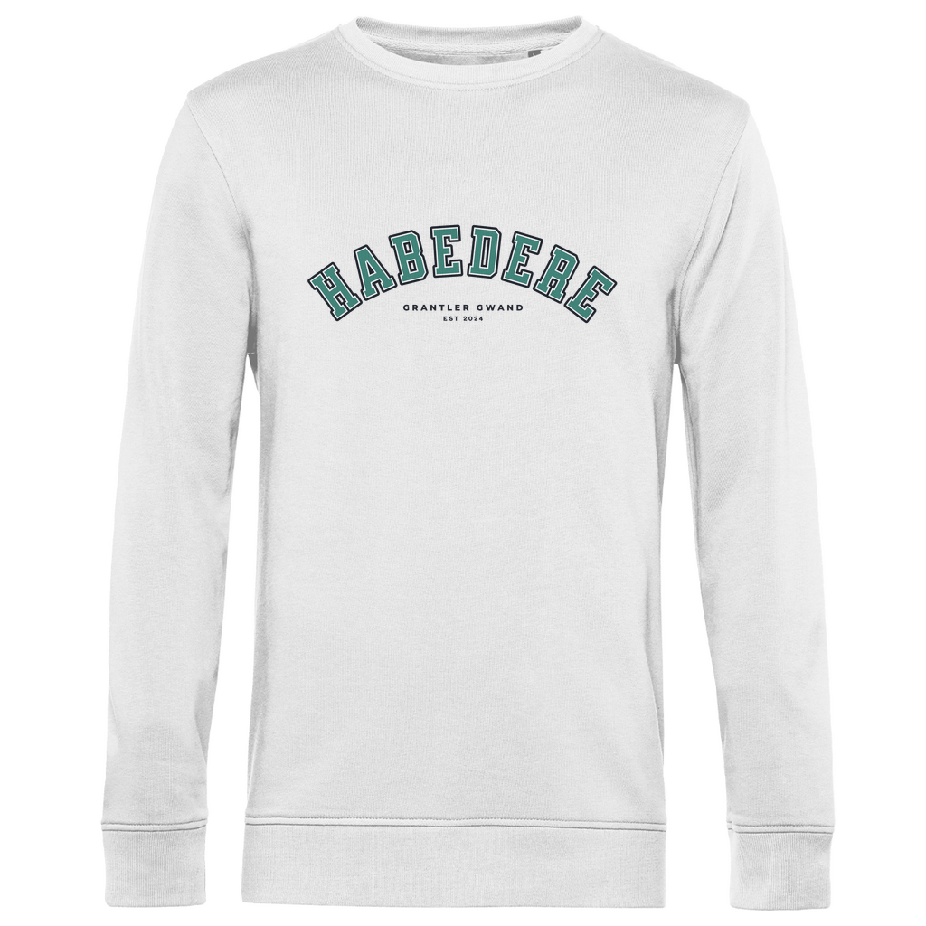 Herren Premium Bio Sweatshirt Habedere - grün
