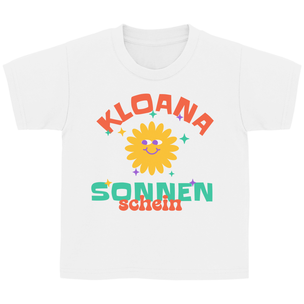 Bayerisches Kinder T-Shirt - Kloana Sonnenschein - Grantler Gwand