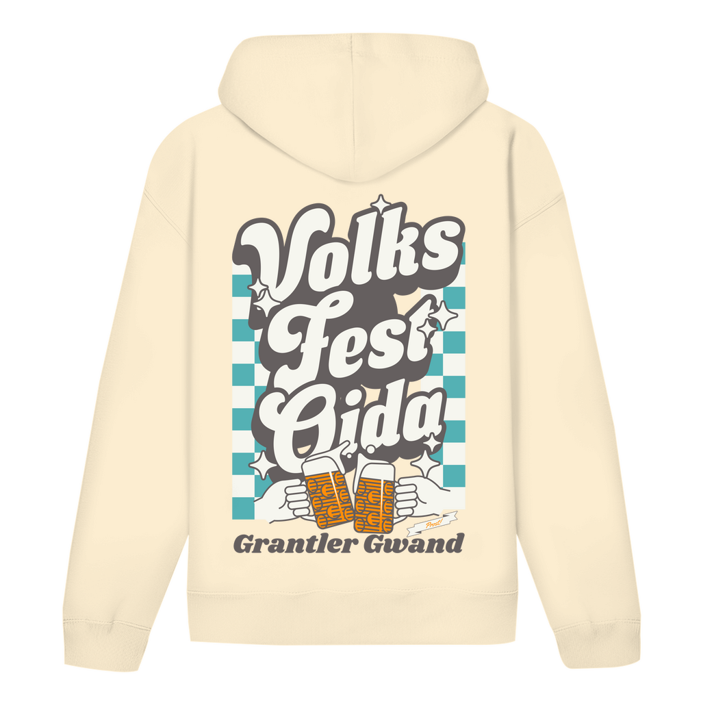 Bayerischer Hoodie Unisex - Volksfest Oida - Grün - Grantler Gwand