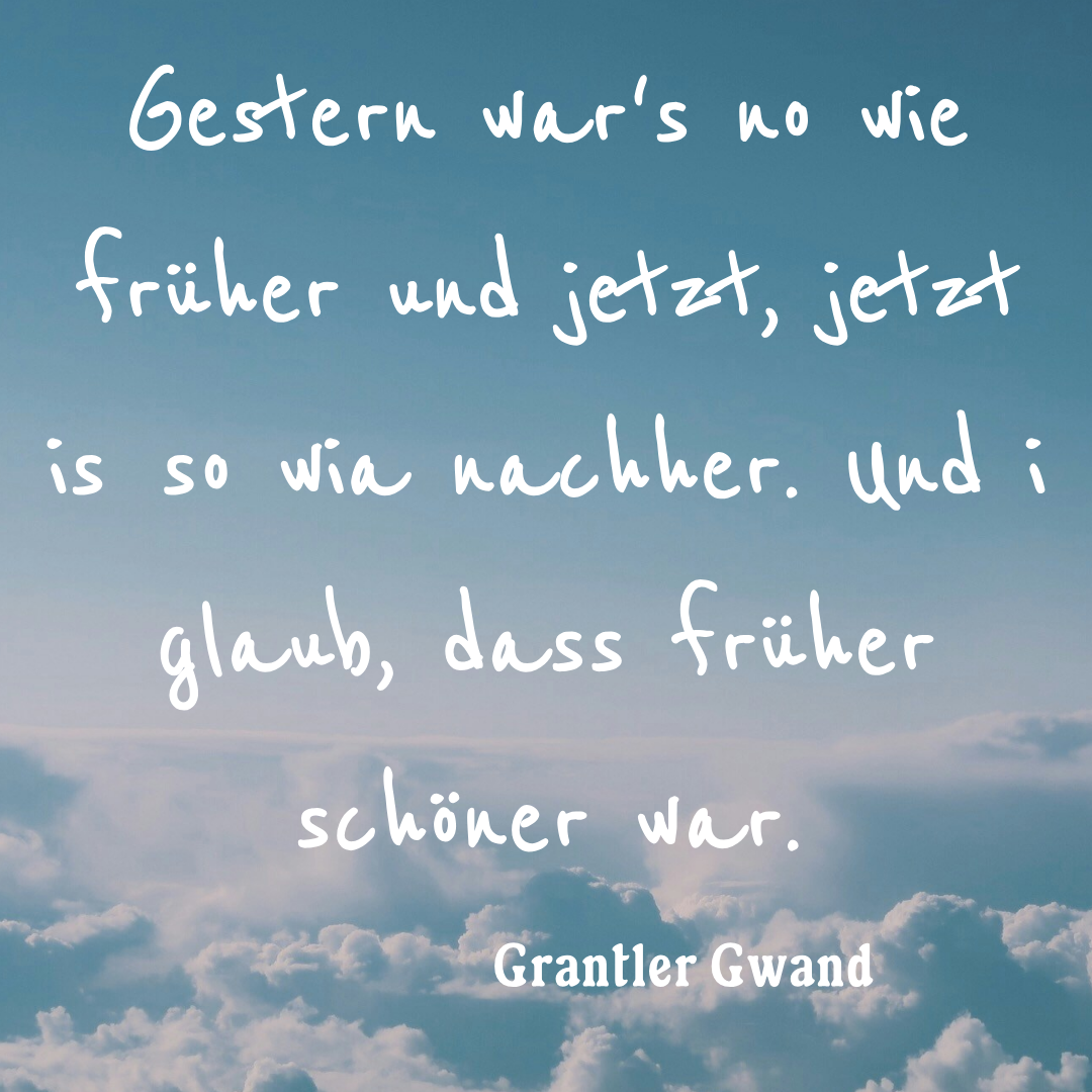 Das sind wir! Grantler Gwand