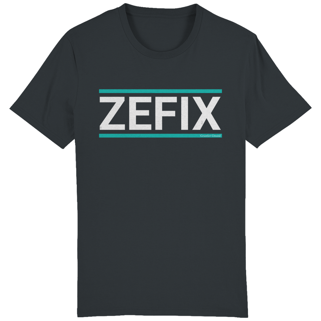Bayerisches Herren T-Shirt Zefix - grün/weiß - Grantler Gwand
