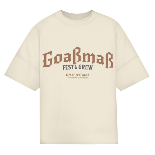 Bayerisches Oversize T-Shirt Unisex - Goaßmaß Festl Crew - Grantler Gwand