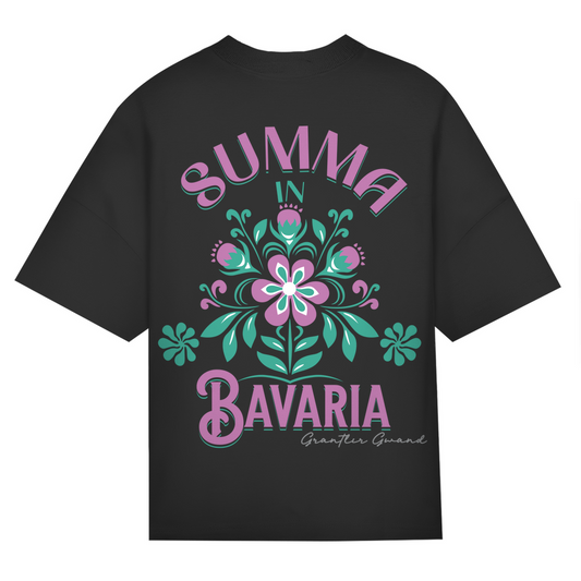 Bayerisches Oversize T-Shirt Unisex - Summa in Bavaria - Grantler Gwand