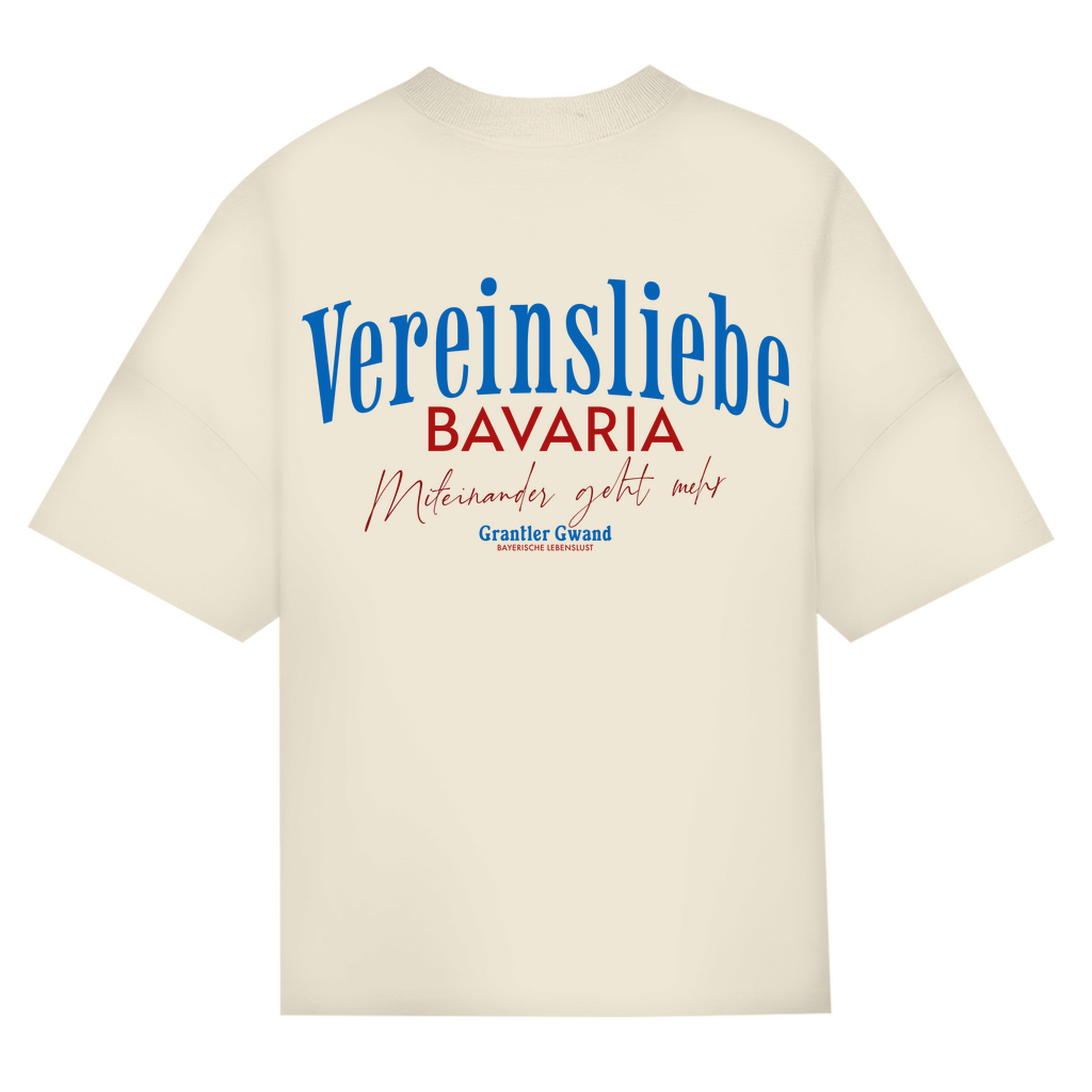 Bayerisches Oversize T-Shirt Unisex - Vereinsliebe Bavaria - Grantler Gwand