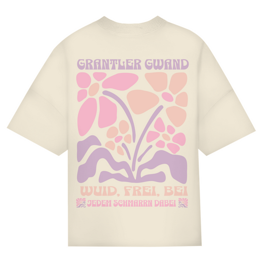 Bayerisches Oversize T-Shirt Frauen - Wuid, frei, bei jedem Schmarrn dabei - Grantler Gwand