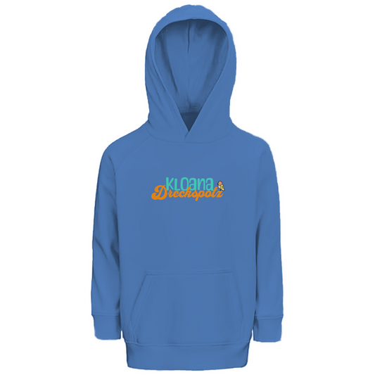 Bayerischer Kinder Premium Bio Hoodie kloana Dreckspotz - grün - Grantler Gwand
