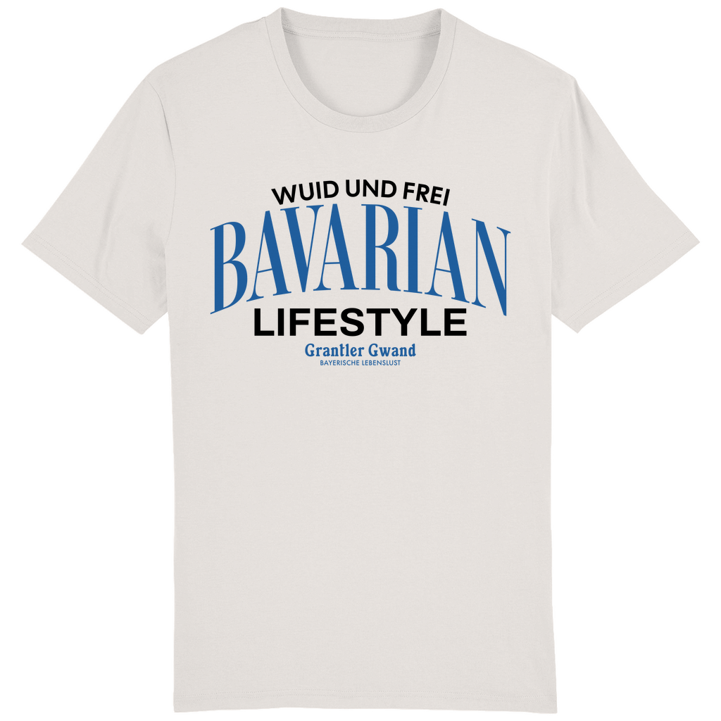 Bayerisches Herren T-Shirt Bavarian Lifestyle - schwarz - Grantler Gwand