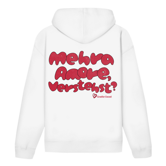 Bayerischer Hoodie Unisex - Mehra Amore, Verstehst? - Grantler Gwand