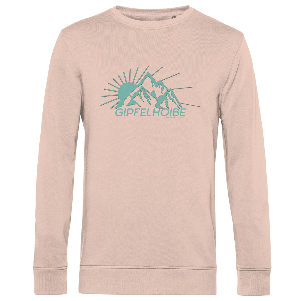 Bayerisches Herren Premium Bio Sweatshirt Gipfelhoibe - mint - Grantler Gwand