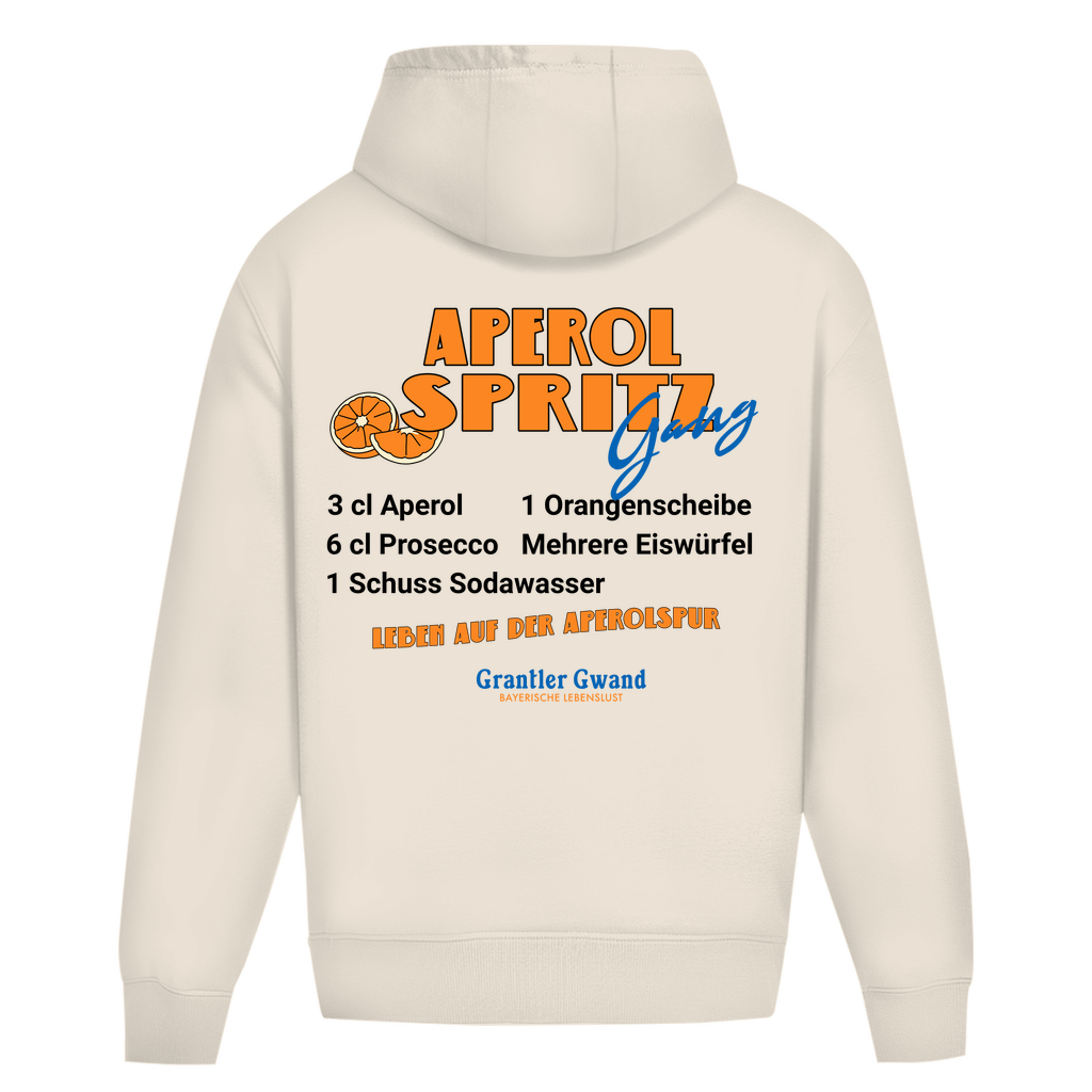 Bayerischer Heavy Oversize Hoodie Unisex - Aperol Spritz Gang - Grantler Gwand