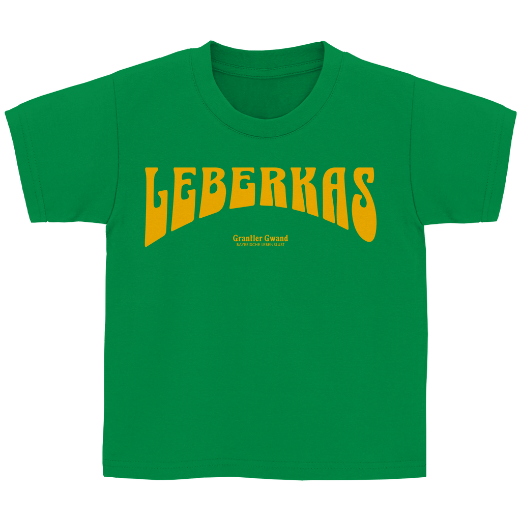 Bayerisches Kinder T-Shirt - Leberkas - Grantler Gwand