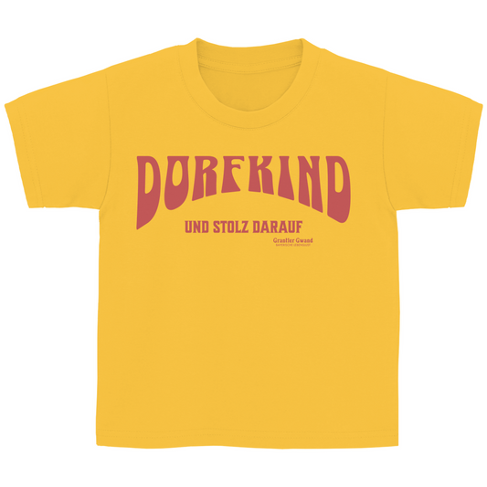 Bayerisches Kinder T-Shirt - Dorfkind - Grantler Gwand