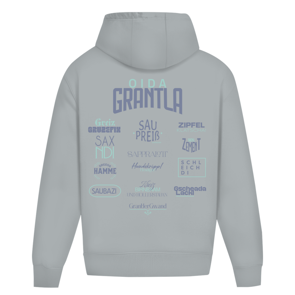 Bayerischer Heavy Oversize Hoodie Unisex - Oida Grantla - Grantler Gwand