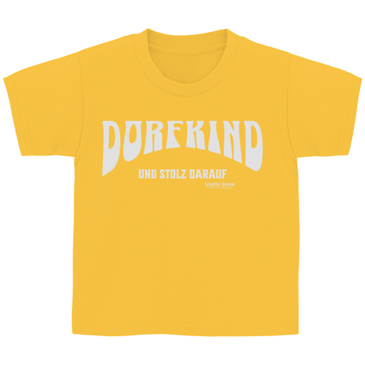 Bayerisches Kinder T:Shirt - Dorfkind - Grantler Gwand