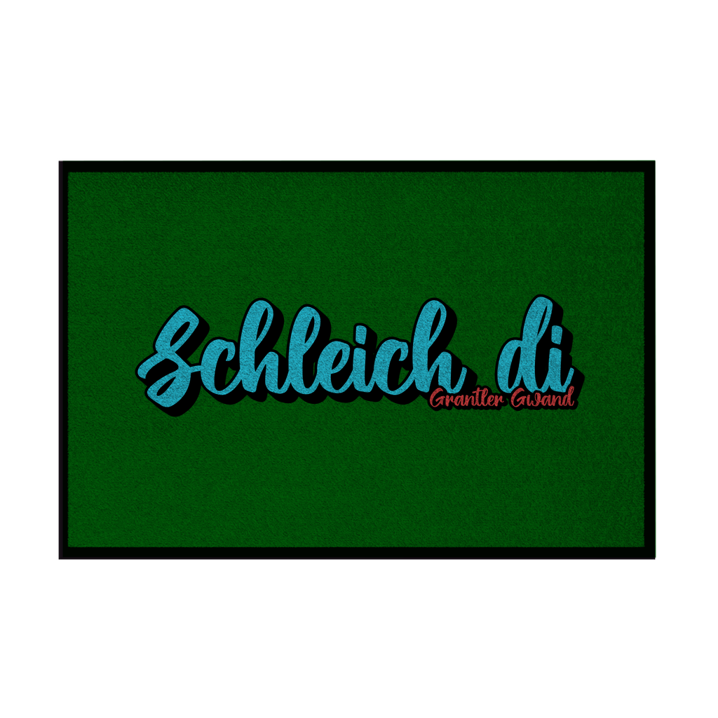 Fußmatte mit Gummirand Schleich di - hellblau