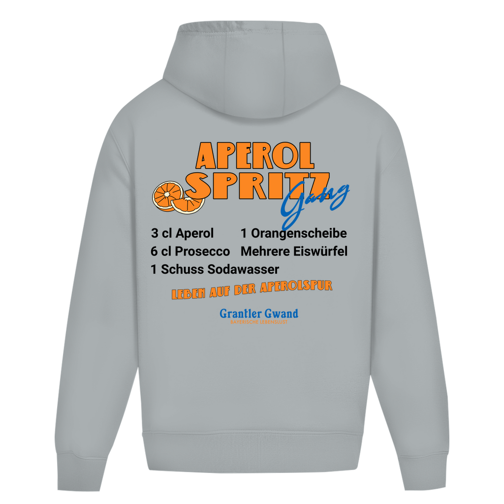 Bayerischer Heavy Oversize Hoodie Unisex - Aperol Spritz Gang - Grantler Gwand