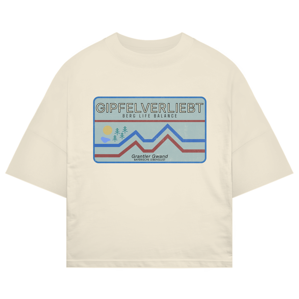 Bayerisches Oversize T-Shirt Unisex - Gipfelverliebt - Grantler Gwand