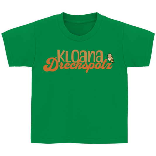 Bayerisches Kinder T-Shirt - kloana Dreckspotz - Grantler Gwand