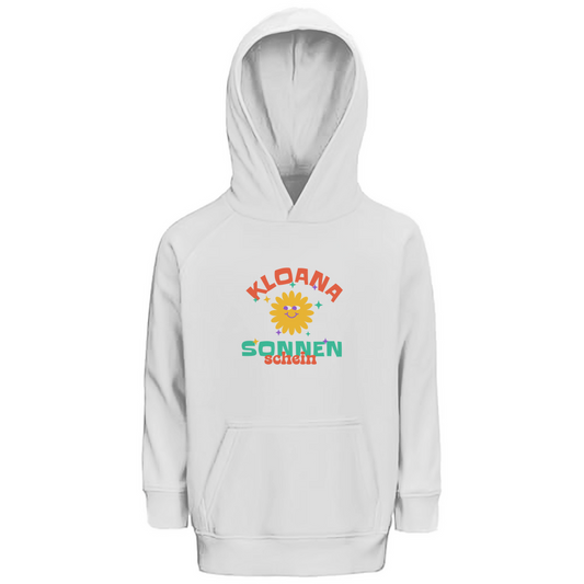 Bayerischer Kinder Premium Bio Hoodie Kloana Sonnenschein - Grantler Gwand