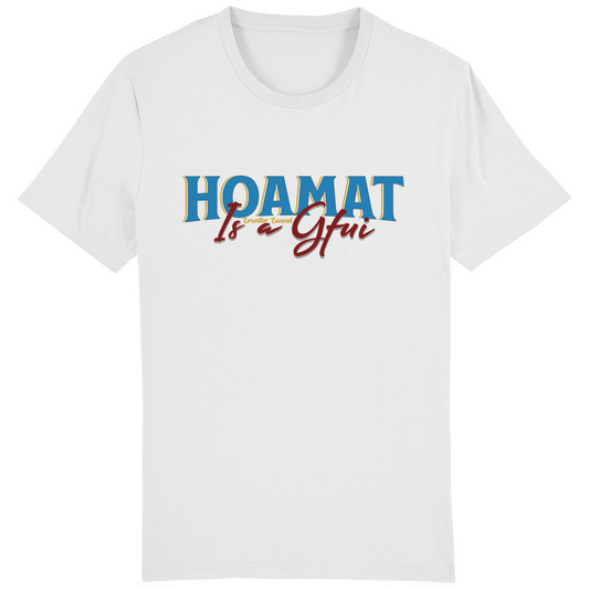 Bayerisches Herren T-Shirt Hoamat is a Gfui - blau/rot - Grantler Gwand